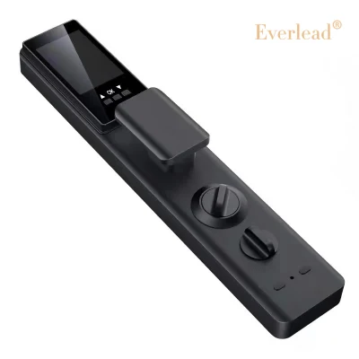Cerradura de puerta de entrada sin llave cerrojo electrónico de teclado con teclado fácil Instalación WiFi Fingerprint Smart Door Lock