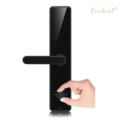 Tuya Ttlock APP RFID de huellas digitales de pantalla táctil de la llave de bloqueo con contraseña para el hogar