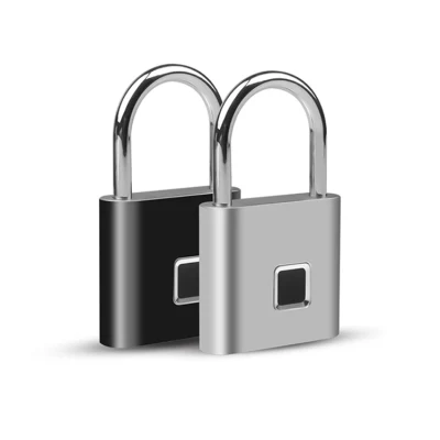 Candado de huellas digitales, Bluetooth, candado candado deber exterior seguro y resistente a la intemperie, táctil inteligente de carga USB Lock