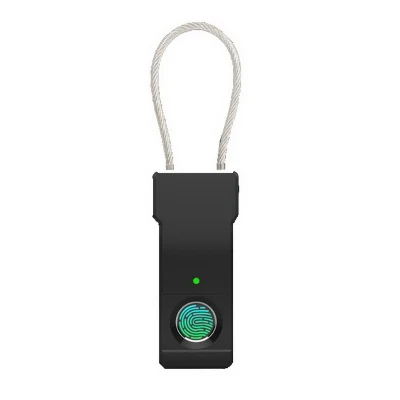 Sin Llave USB de huella digital de seguridad eléctrica recargable Bloqueo inteligente de candado