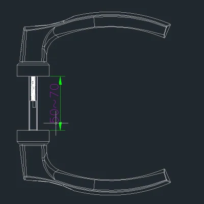 Puerta de granero cerradura de privacidad mejor cerradura inteligente para Google Home Cierre fácil de la puerta