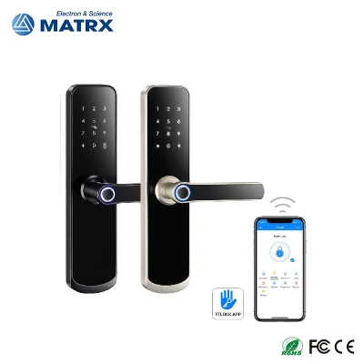 Smart WiFi Home código de acceso digital de entrada sin llave de bloqueo de huellas dactilares de bloqueo de puertas