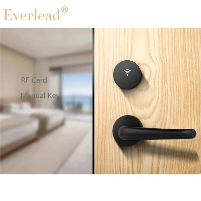 Productos populares Luz aristocrática de lujo Split dormitorio Smart Hotel Interior Cerradura de la puerta