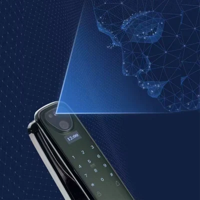 La cara en 3D de Huellas Dactilares Recogniton inteligentes personalizadas de bloqueo automático de contraseña Tuya