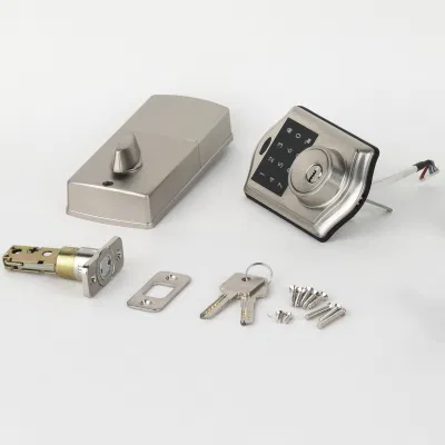 Teclado de electrónica inteligente de cerradura de puerta de entrada de cerrojo con Auto-Lock