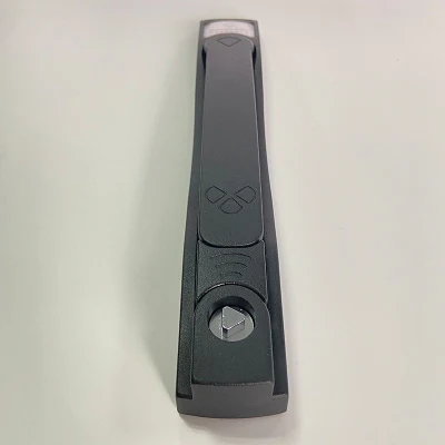 Minimalista de aleación de aluminio Swing simplemente la empuñadura de puerta de lujo sin bloqueo Gi20-03