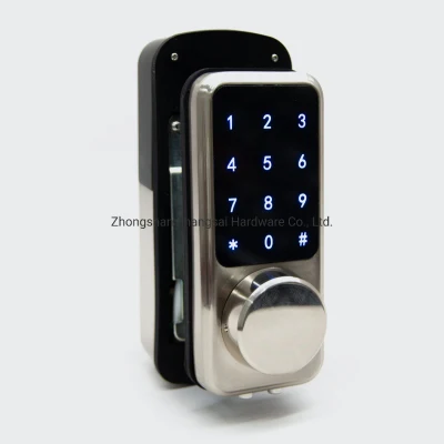 Cerradura de puerta de entrada sin llave, la huella digital teclado electrónico inteligente de bloqueo de cerrojo cerradura para puerta de entrada frontal