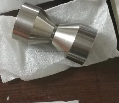 Acero inoxidable o aluminio sólida ronda de la perilla de Puerta de ducha SIN CERCO