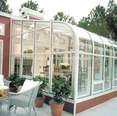 Interior de la oficina en casa de la ventana de aluminio doble acristalamiento de puerta batiente de vidrio templado que cumplen con bloqueo inteligente