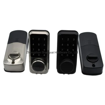 Cerradura de puerta de entrada sin llave, la huella digital teclado electrónico inteligente de bloqueo de cerrojo cerradura para puerta de entrada frontal