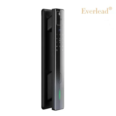 Luxury Security mortise Anti-Theft APP Digital Keyless Code Fingerprint Entry Tirador de la puerta Smart Lock Set para el hogar