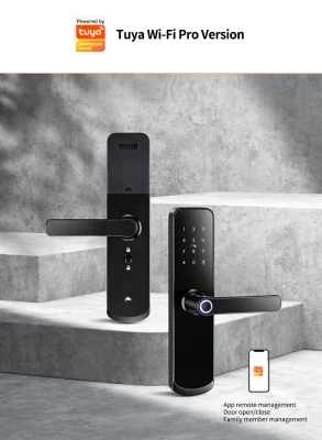 Smart WiFi Home código de acceso digital de entrada sin llave de bloqueo de huellas dactilares de bloqueo de puertas