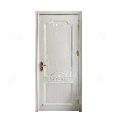 La entrada de lujo en madera de exterior de la fachada principal de madera maciza puertas dobles
