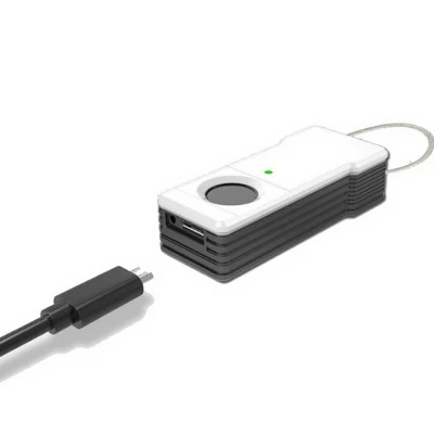Sin Llave USB de huella digital de seguridad eléctrica recargable Bloqueo inteligente de candado