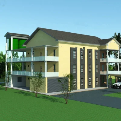 Venta apartamentos prefabricados prefabricados moderno edificio de la estructura de acero plano