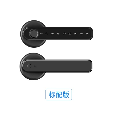 Xk-Tt01 Tongtong Tuya Lock Puerta puerta de madera de bloqueo de Huellas Dactilares Office Hogar Pelota de cerradura de puerta Bloqueo Bloqueo de la empuñadura inteligente