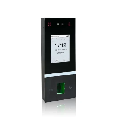 TCP/IP WiFi reconocimiento facial inalámbrico sistema de control de acceso de puerta con Sensor de huella dactilar