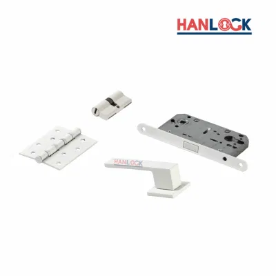 Tornillería de bloqueo de puerta externa palanca de puerta de aluminio para puerta de madera/cristal/metal