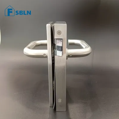 Construcción de hardware cerradura de llave cerradura de cristal Puerta de vidrio sin marco comercial Bloqueo