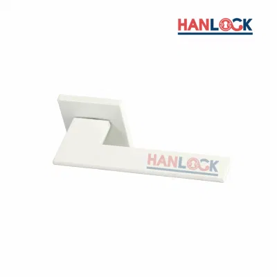 Puerta de lujo de aleación de aluminio chapado en plata/negro de entrada para seguridad