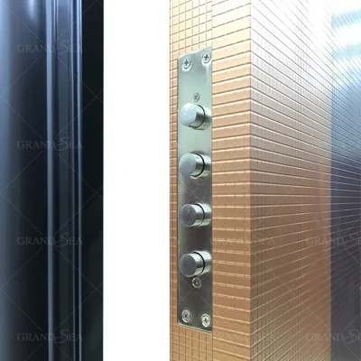Precio más barato Buen Precio estilo casa inteligente de Seguridad Interior de la cerradura de puerta de acero para el hogar