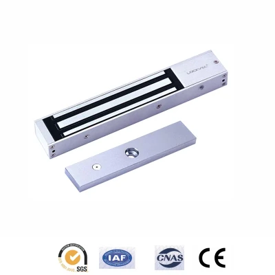 La certificación CE apareció montado mejor Electricmagnetic cerradura de puerta sin llave/cerradura magnética para la doble puerta de cristal