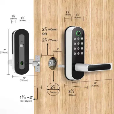 Mejor combinación de huellas digitales sin llave eléctrica Home Door Locks OEM