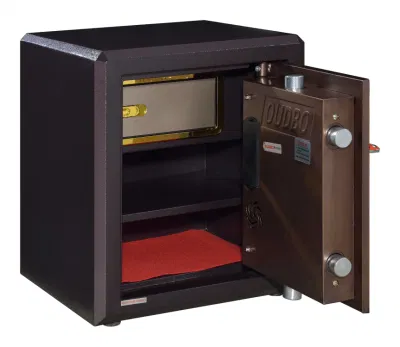 Home Smart Small Metal Caja de seguridad Caja de seguridad Contraseña huella digital Seguro de bloqueo