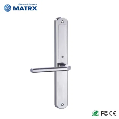 Acero inoxidable 304 de la contraseña de huellas digitales de entrada sin llave cerradura de puerta corrediza de aluminio de Smart Smart APP Lock Tuya
