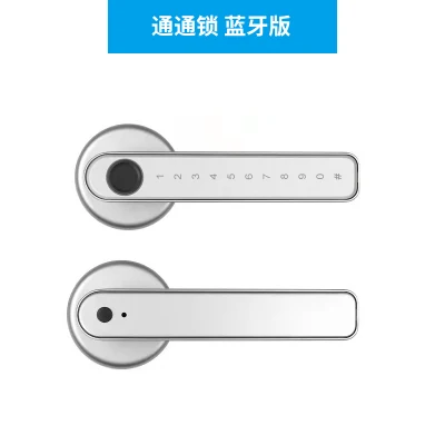 Xk-Tt01 Tongtong Tuya Lock Puerta puerta de madera de bloqueo de Huellas Dactilares Office Hogar Pelota de cerradura de puerta Bloqueo Bloqueo de la empuñadura inteligente