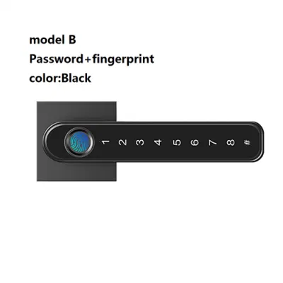 Smart APP Lock de huellas digitales de control de la contraseña de bloqueo de la palanca en el hogar Cerradura electrónica para oficina en casa