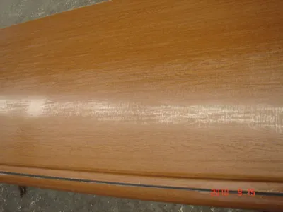 40mm Thichness Golden Oak Panel de puerta Puerta de garaje seccionales