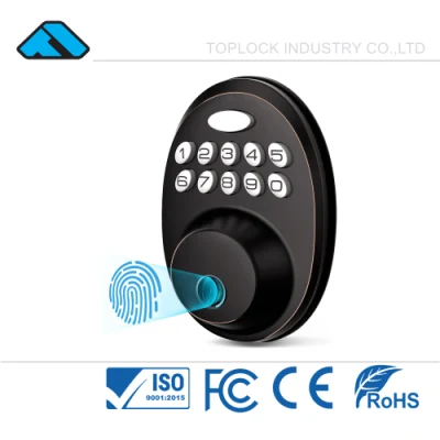 Cerrojo de llave de acceso teclado electrónico con retroiluminación bloqueo automático bloqueo táctil Cerradura de la puerta