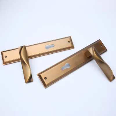 Venta en caliente China fábrica de hardware Diseño moderno Puerta delantera palanca Mango