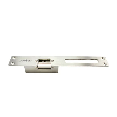 Fail-Safe Fail-Secure / Acero Inoxidable de boca estrecha oscilante de tipo estándar : Bloqueo de puertas de vidrio de doble puerta de vidrio de aluminio de madera puerta metálica ignífugo