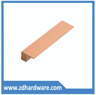 Perfiles de aluminio tiradores de Cocina hardware de Armario Accesorios de Mobiliario Puerta Perillas de oro negro