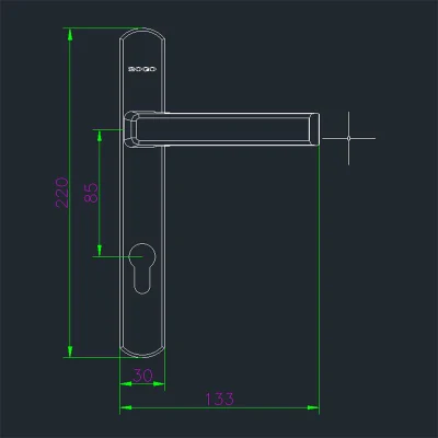 Dormitorio de cerradura con llave la puerta electrónica manejar mejor bloqueo Homekit