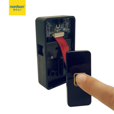 Diseño ultracompacto y biométricos de huellas digitales de seguridad privada Touch Pad Cierre de armario electrónico