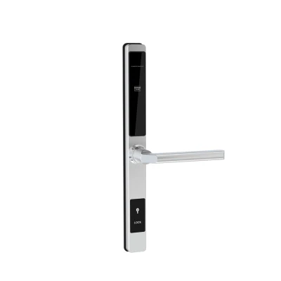 Impermeable inteligente Biométrica inteligente bloqueo de la casa WiFi Deadbolt Puerta al aire libre Gancho deslizante Smart bloqueo de puerta de aluminio