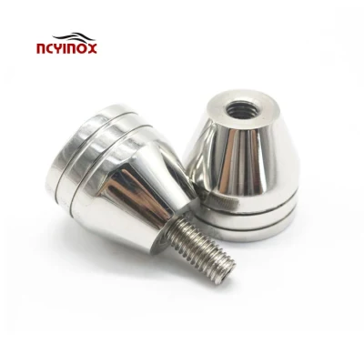 Mini Ronda de cristal cuadrado de ducha tirador de puerta de aluminio Mando