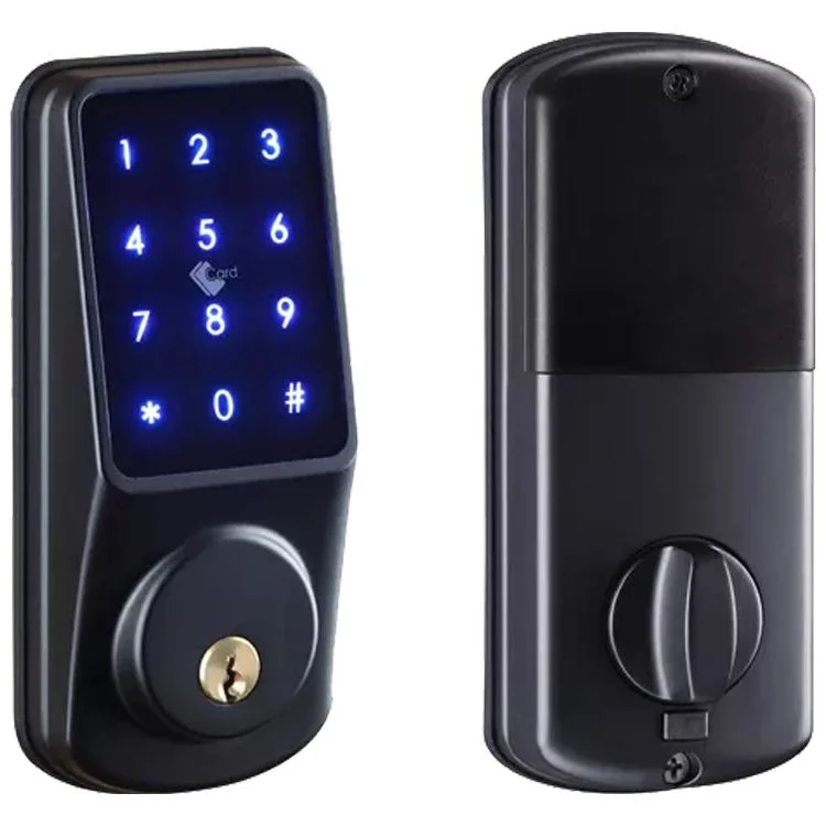 Zinc Alloy Handle Password Card Keyless Smart Digital Security Door Lock