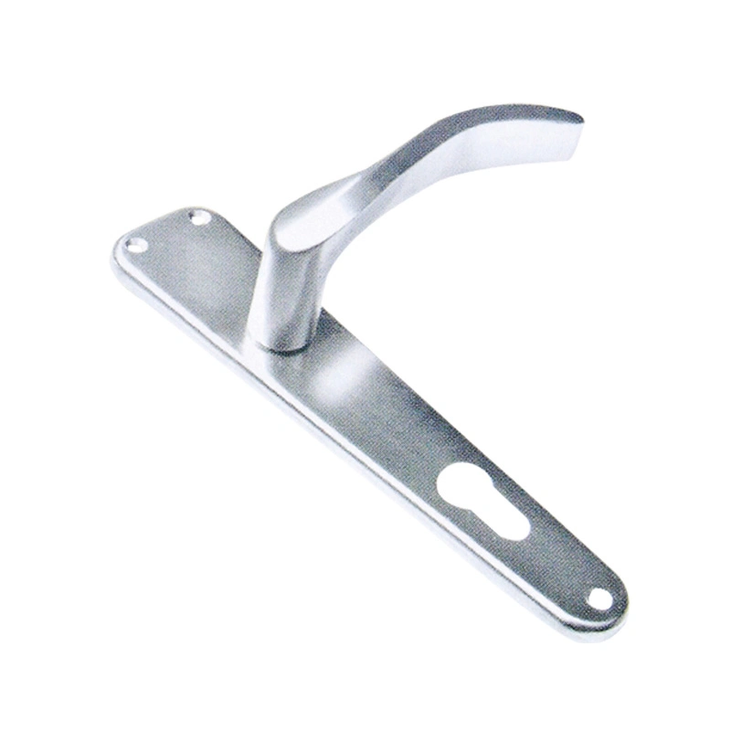 Furniture Hardware Zinc Alloy Lever Latch Door Plate Handle