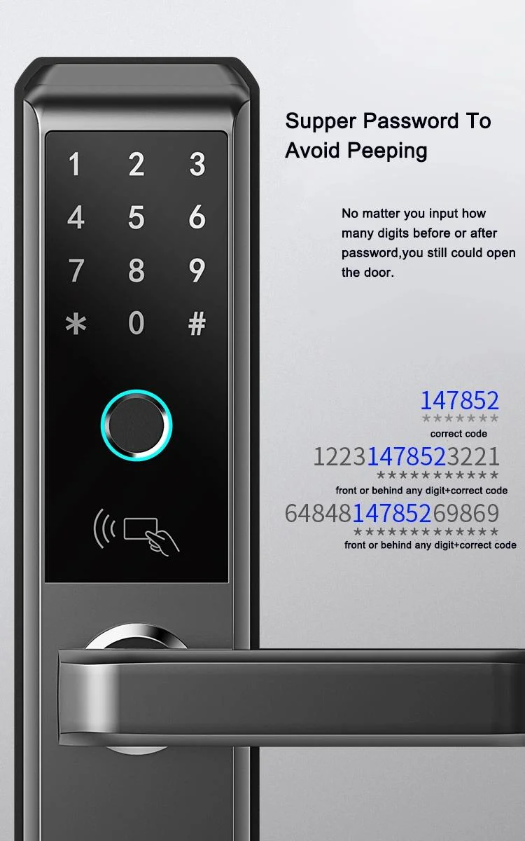 Tuya WiFi Smart Home Electronic Door Lock