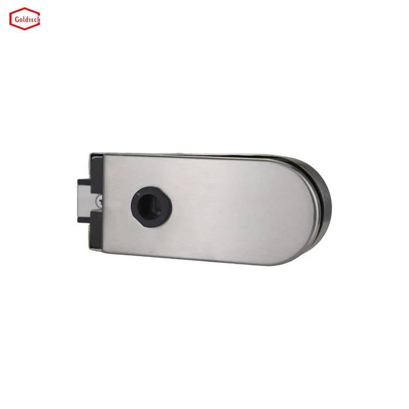 Stainless Steel Commercial Glass Frameless Keyless Door Lock with Handle