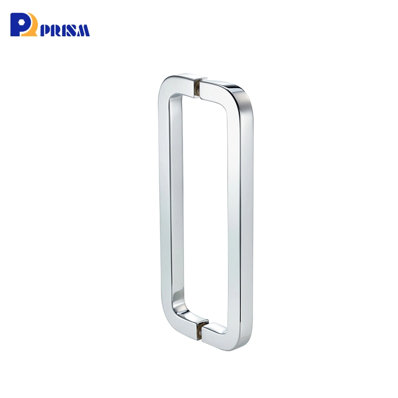 Australian Hot Selling Copper Glass Door Accessories Shower Room Glass Rectangular Arc Handle