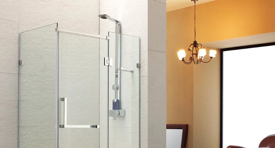 Stainless-Steel Bathroom Shower Enlcosure Sliding Fittings Accessories Finger Pull Door Knob