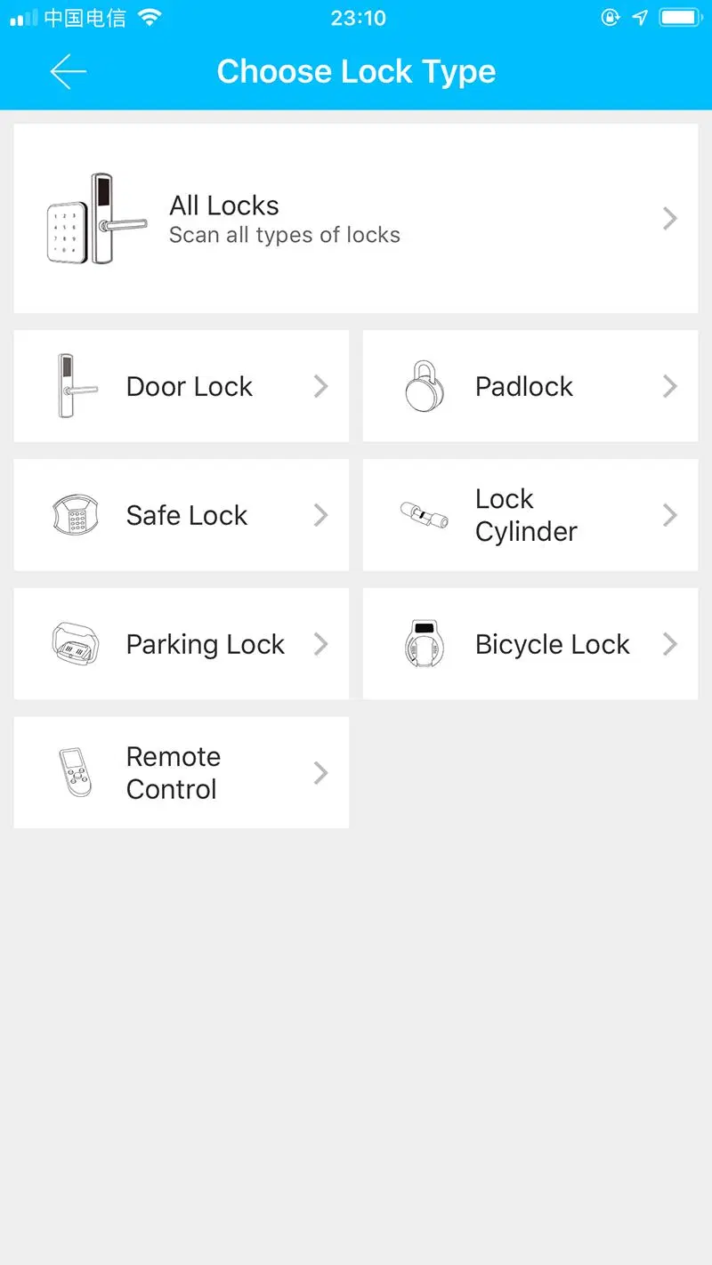 Digital Smart Lock WiFi APP Smart Door Lock Aluminum Ttlock APP Fingerprint Lock Handle Keyless Tuya Smart Lock