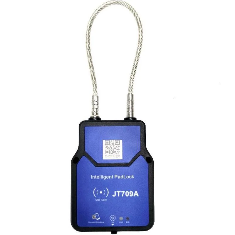 New Arrival BLE Padlock GPS GSM SIM Card Smart Logistics Transportation Tracking Lock