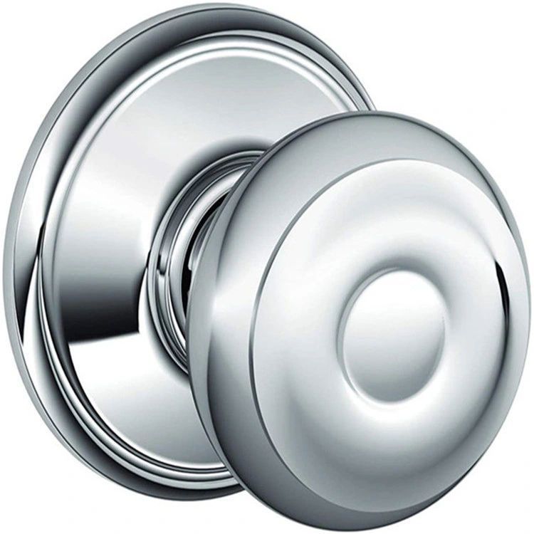 Traditional Round Privacy Knob in Polished
