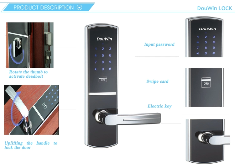 Price Best Top Security Smart Card Door Cylinder Lock